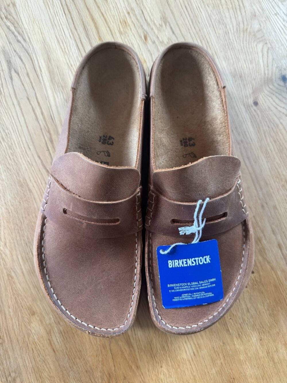 Birkenstock Clog Naples Wrapped Congac NWT 10/ 10.5 Regular Fit Mens 43
